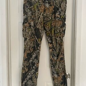 Nwot Men’s Sz 38 Fashion Nova Camouflage Button Pocket Cargo Pants Slim Straight